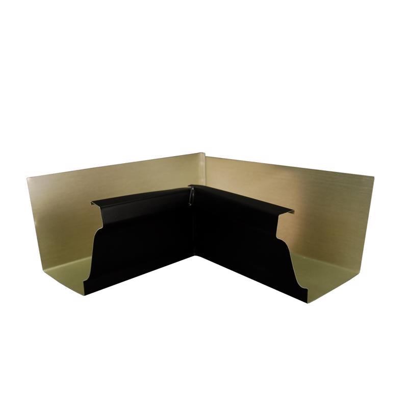 AMERIMAX - Amerimax 3.75 in. H X 8.88 in. W X 8.88 in. L Black Aluminum K Inside Miter