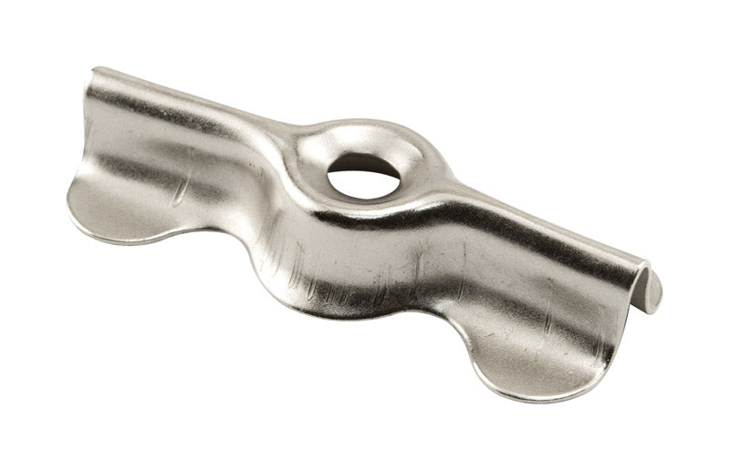 PRIME-LINE - Prime-Line Steel Double Wing Clip For 1-2/3 inch 6 pk