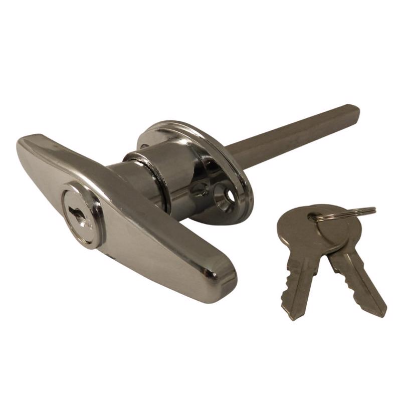 RICHELIEU - Richelieu 3.9 in. W X 5.75 in. L X 0.31 in. D Steel T Handle