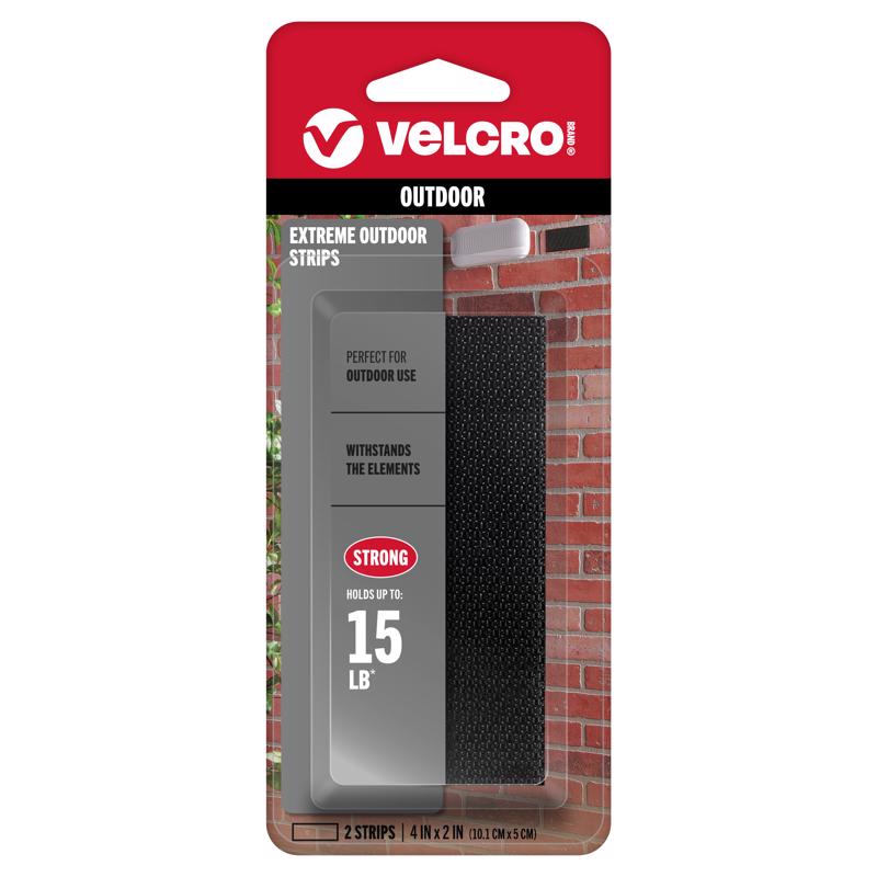 VELCRO BRAND - VELCRO Brand Small Nylon Bundling Straps 4 in. L 2 pk