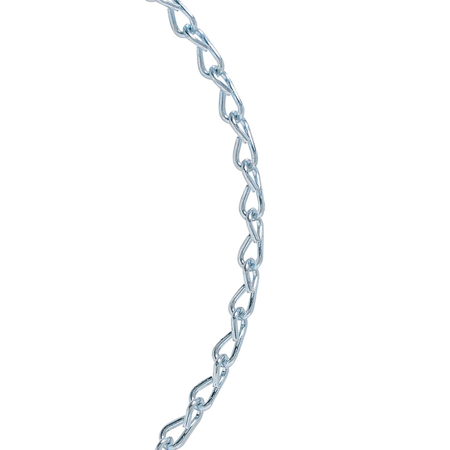 Koch Industries #14 Sizes Single Jack Steel Chain .242 in. D X 20 ft. L