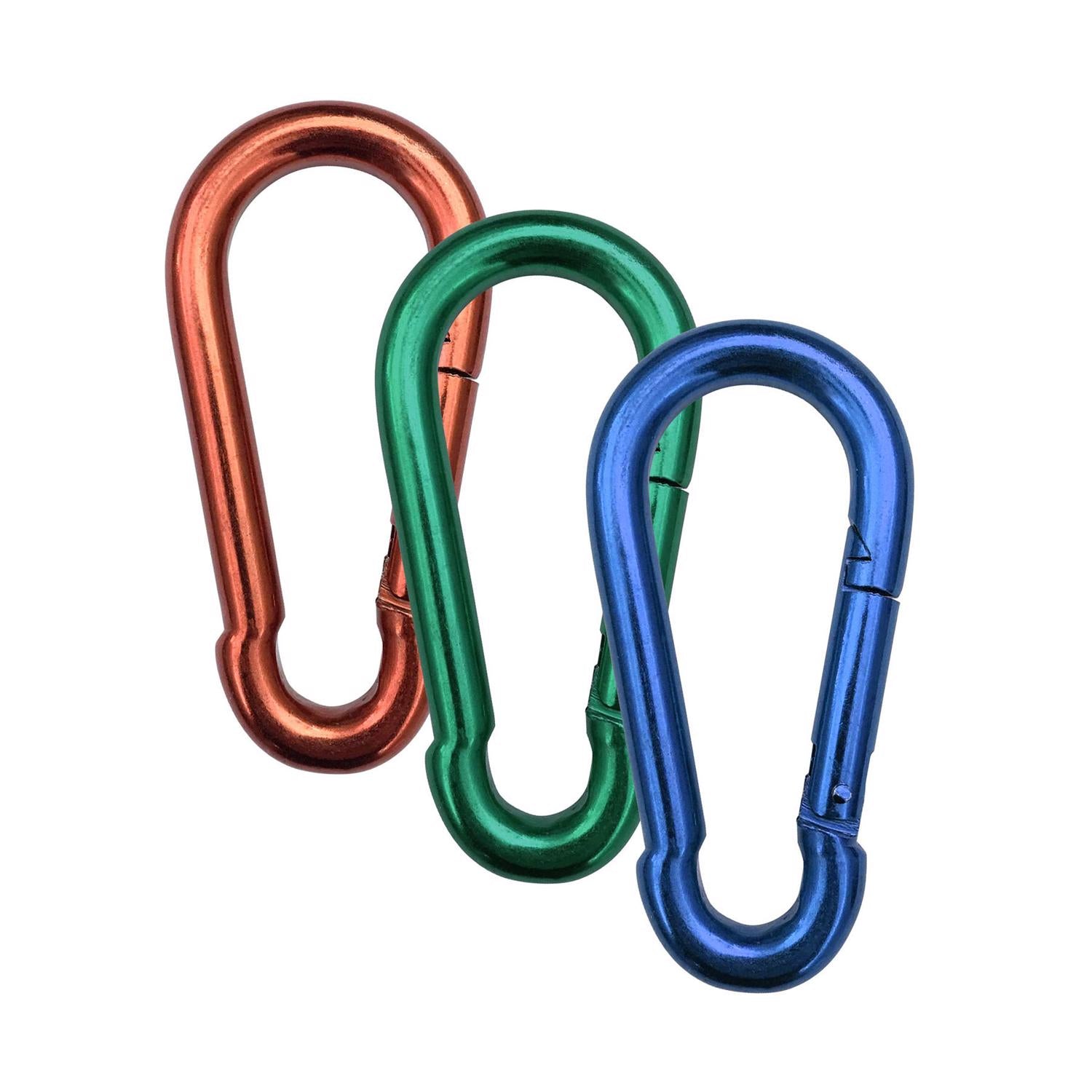 Koch Industries Zinc-Plated Cast Aluminum Spring Snap 230 lb 3.5 in. L - Case of 10