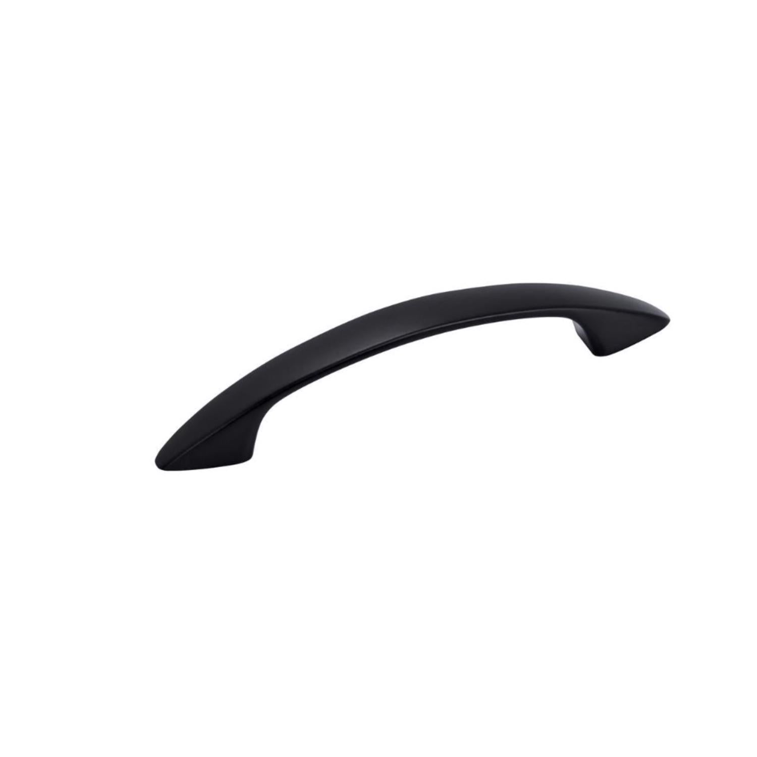 Amerock Arc Contemporary Cabinet Pull 3 in. Matte Black Black 1 pk
