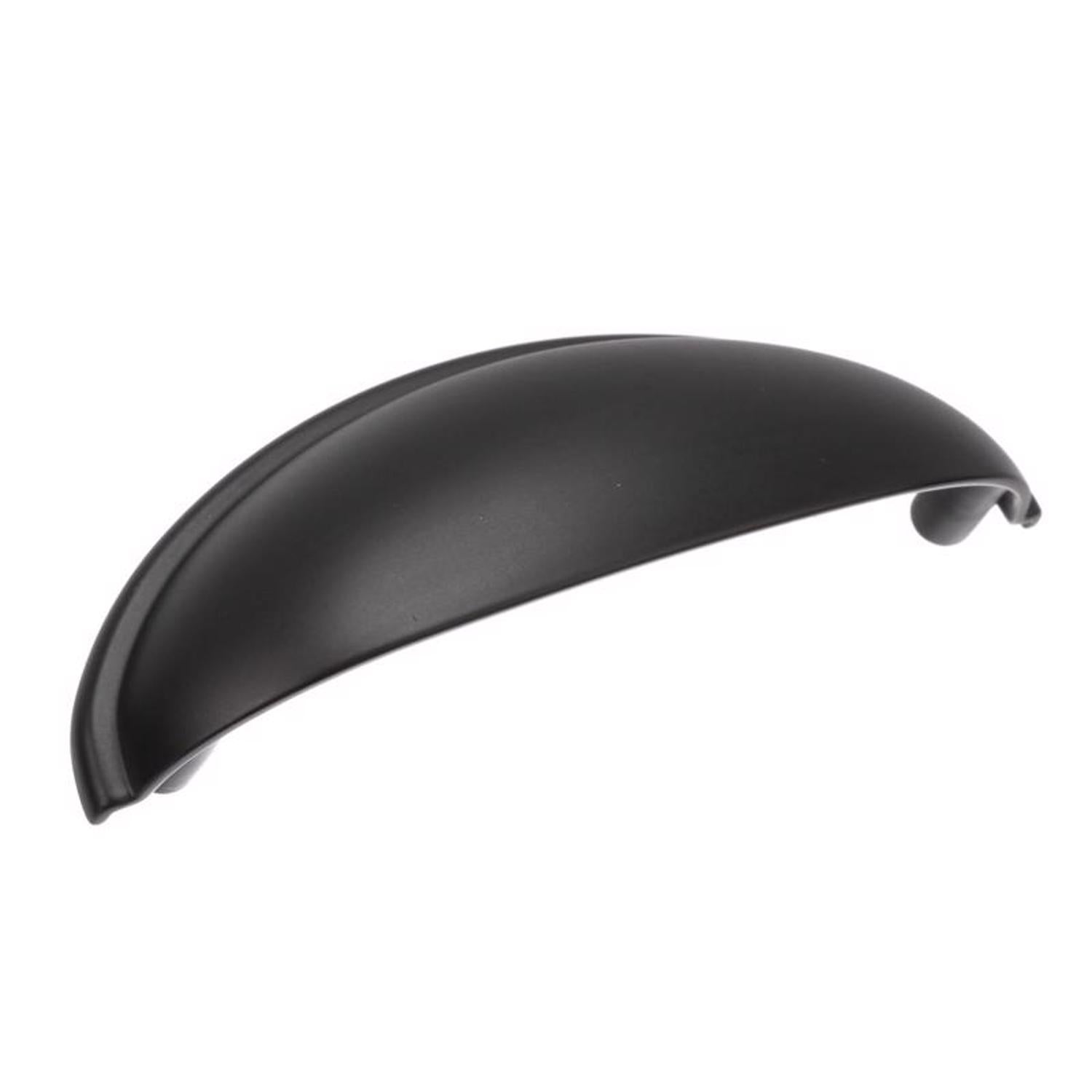 Amerock Ravino Transitional Cabinet Pull 3 in. Matte Black Black 1 pk