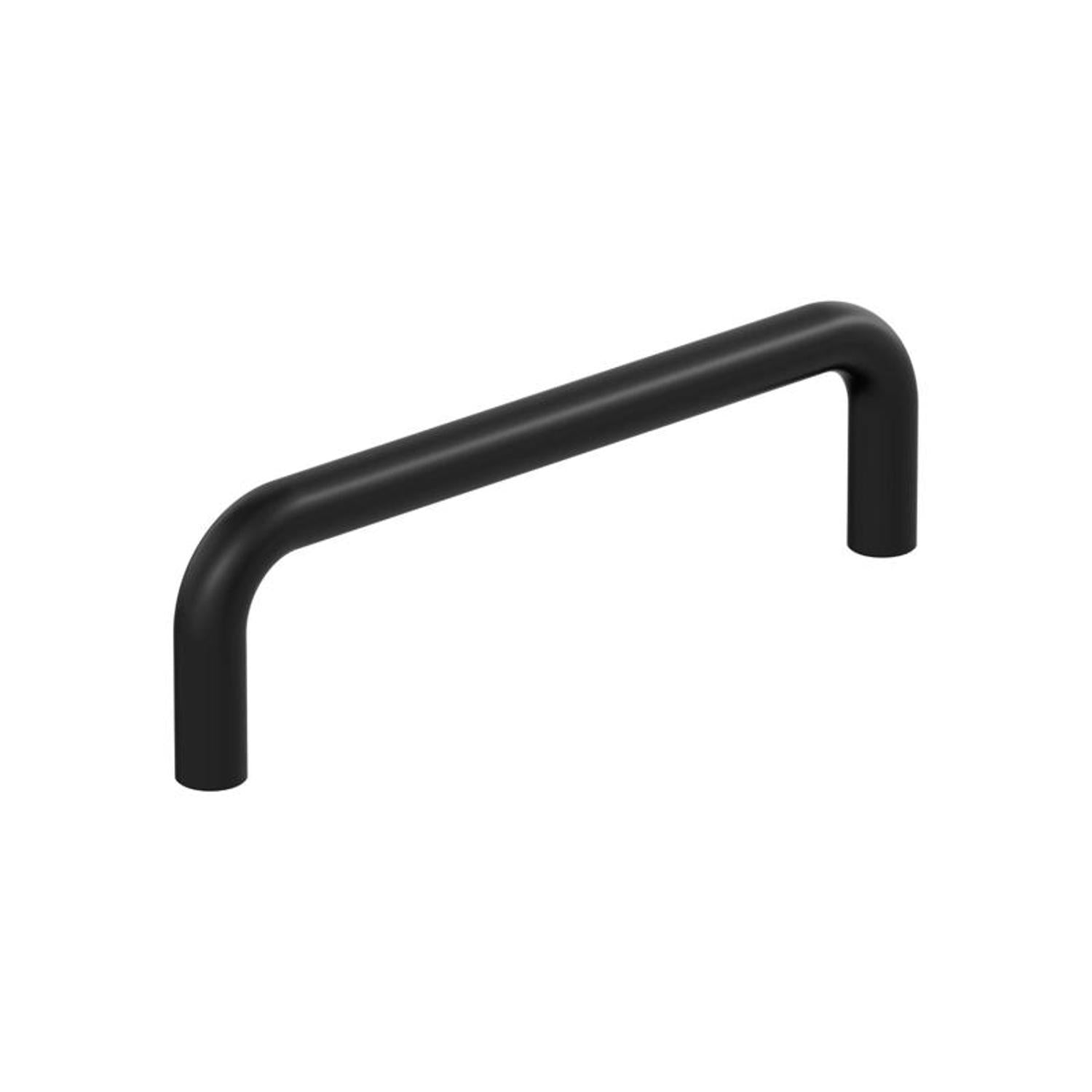 Amerock Wire Pulls Contemporary Cabinet Pull 4 in. Matte Black Black 1 pk