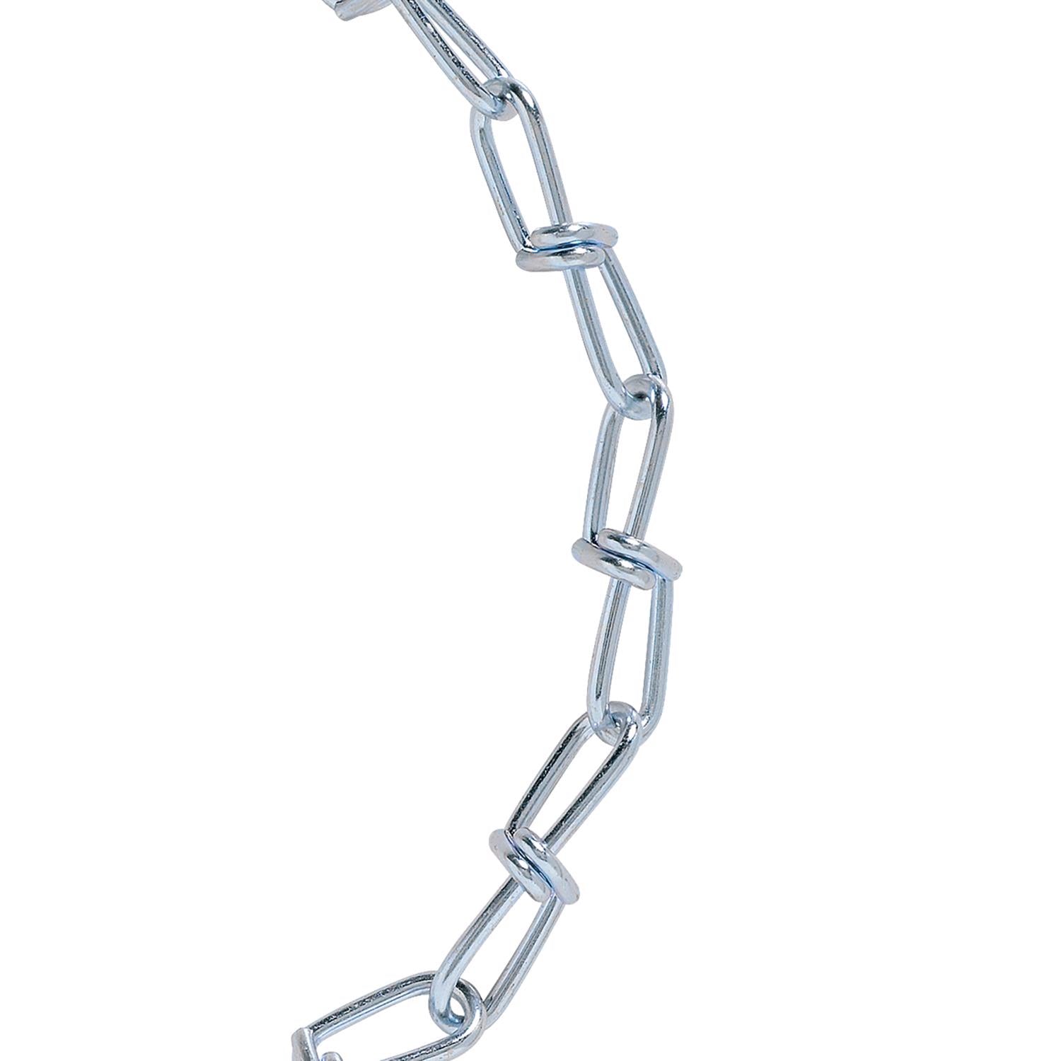 Koch Industries 1 Sizes Double Loop Carbon Steel Chain .12 in. D X 250 ft. L