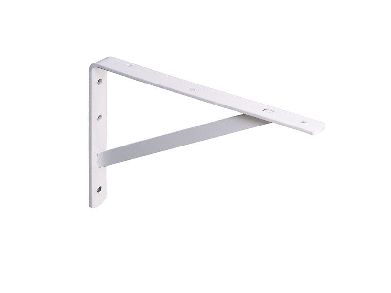 KNAPE & VOGT - Knape & Vogt White Steel Bracket N/A Ga. 20 in. L 600 lb