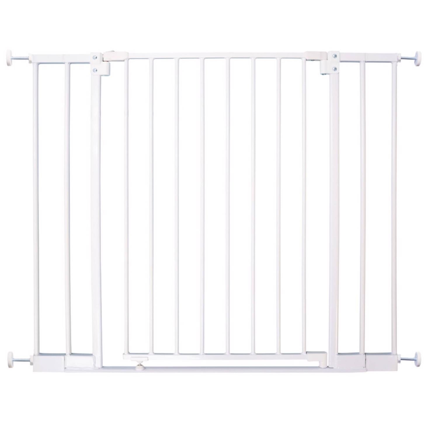North States White Metal Expandable Baby Gate 1 pk