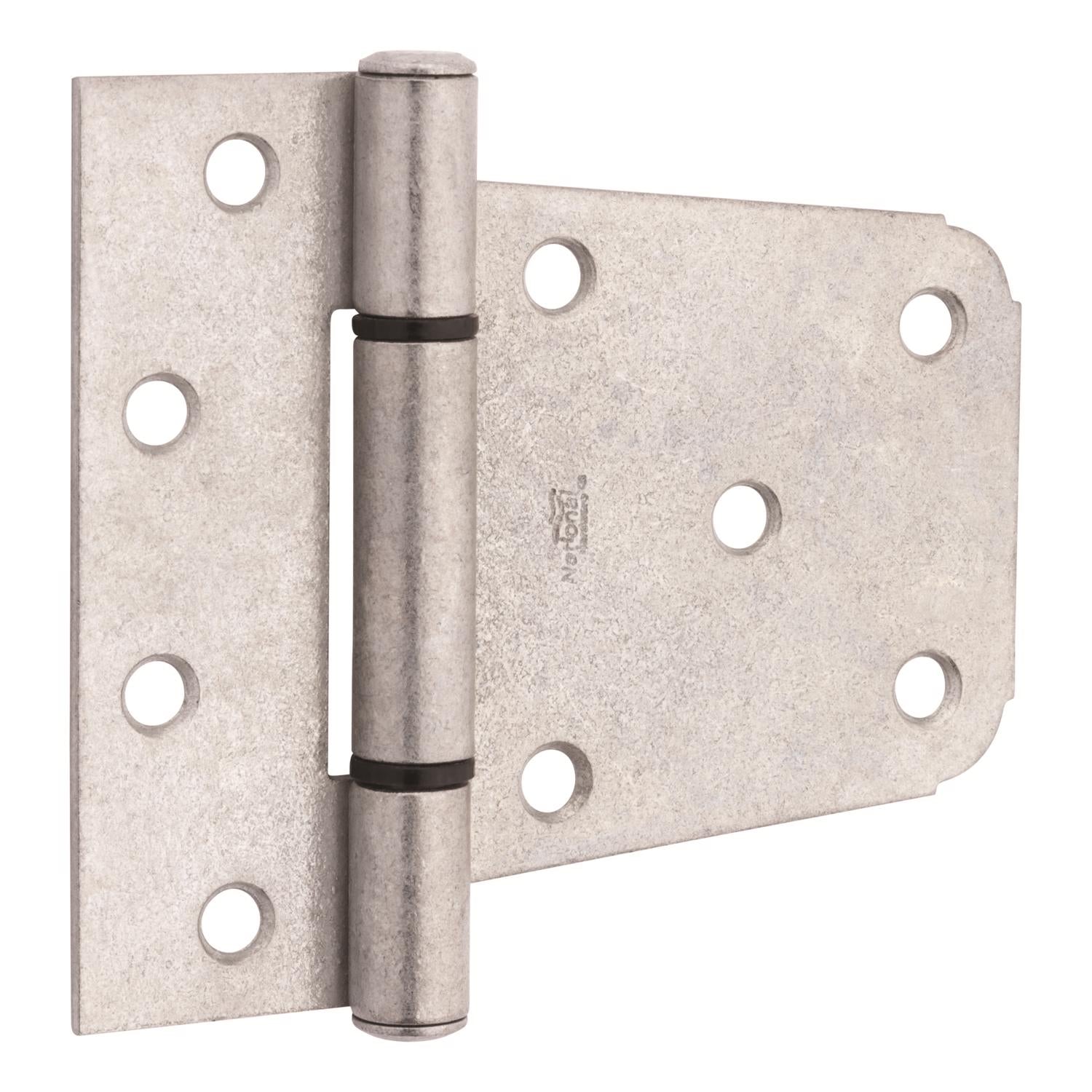 National Hardware 3.5 in. L Silver Steel Gate Hinge 1 pk