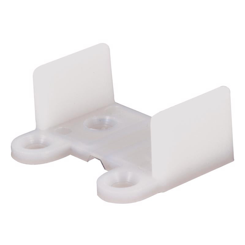 PRIME-LINE - Prime-Line White Plastic Sliding Door Guide 1 pc