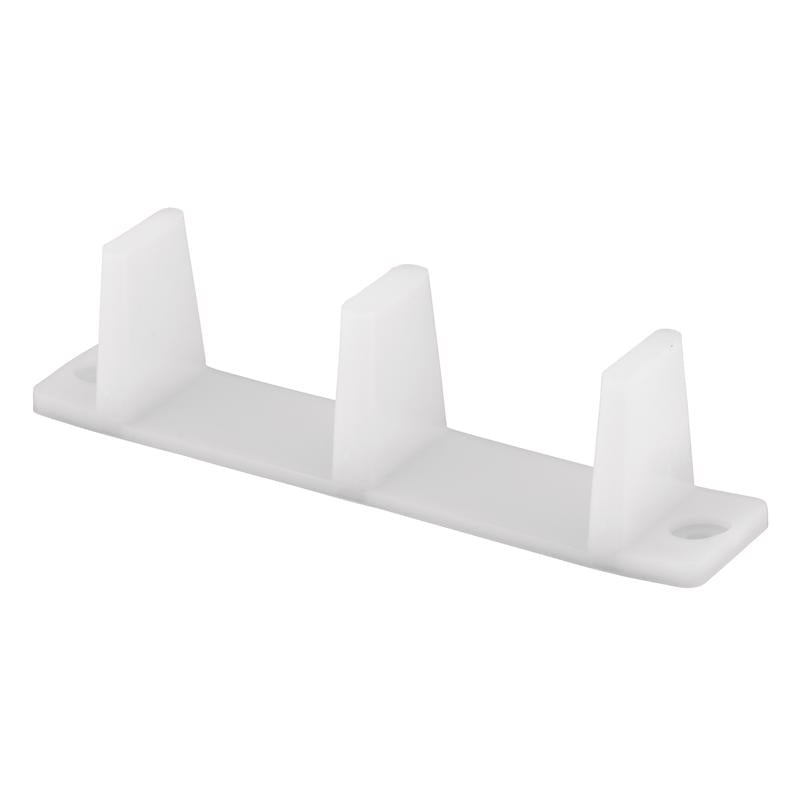 PRIME-LINE - Prime-Line White Plastic Door Guide 2 pc