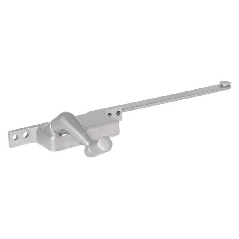 PRIME-LINE - Prime-Line Silver Aluminum Left Single-Arm Casement Window Operator For Steel Framed Windows