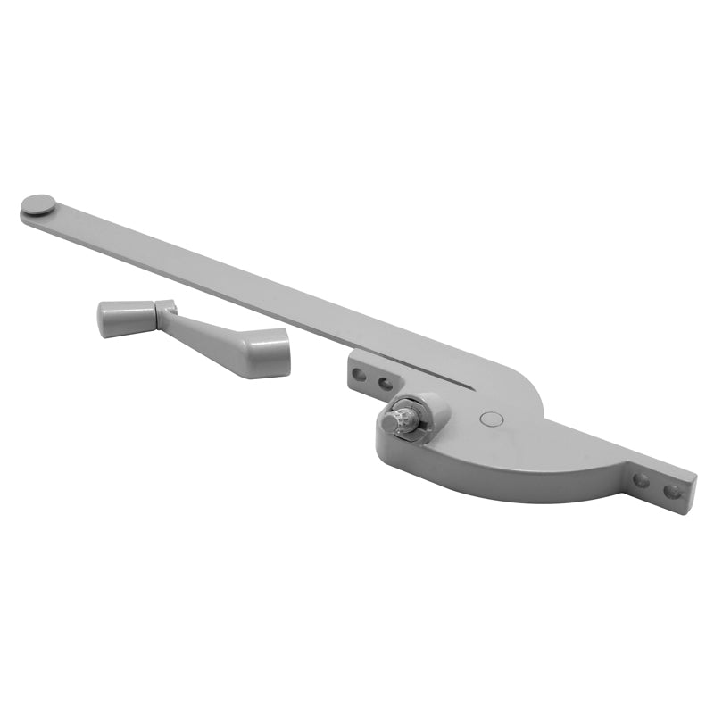 PRIME-LINE - Prime-Line Die-Cast Gray Aluminum Right Single-Arm Casement Window Operator For Steel Framed Windows [H 3508]