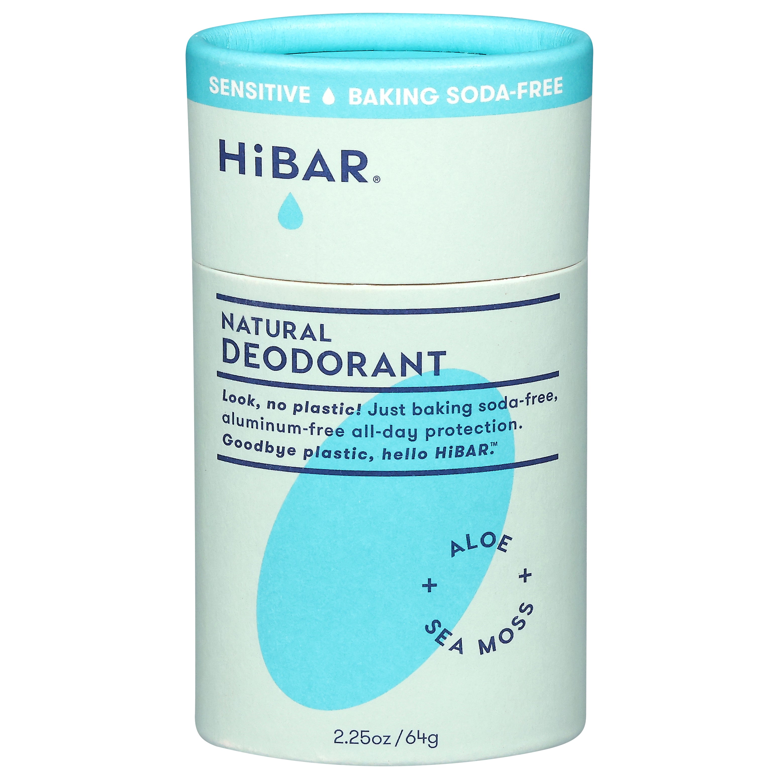 HiBar Aloe/Sea Moss Deodorant 2.25 oz - Case of 1