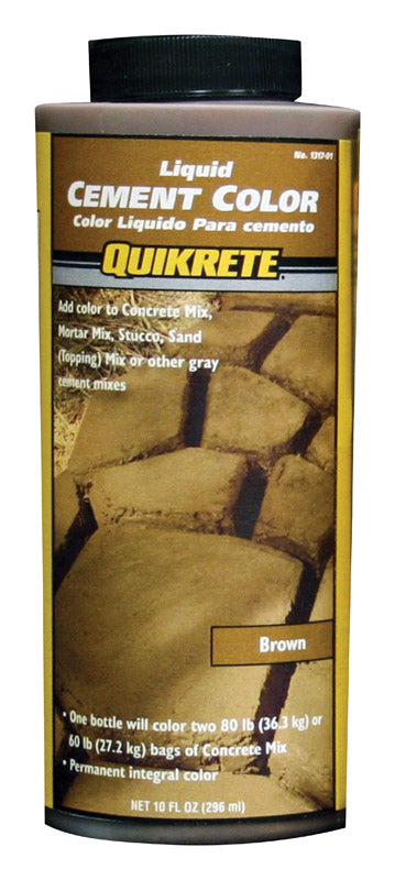 QUIKRETE - Quikrete Liquid Cement Color 10 oz Brown/Gray