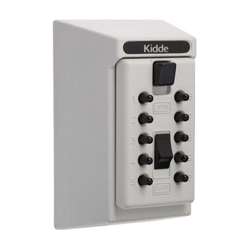 GE - Kidde 4-1/8 in. H X 2.5 in. W X 2-1/4 in. L Steel 3-Digit Combination Key Safe