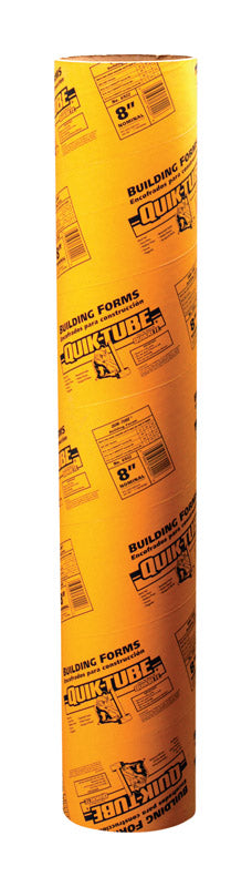 QUIKRETE - Quikrete Quik-Tube Cardboard Concrete Building Form Tube 4 ft. L X 8 in. D - Case of 4