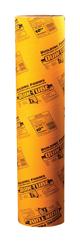 QUIKRETE - Quikrete Quik-Tube Steel Concrete Building Form Tube 4 ft. L X 10 in. D - Case of 4