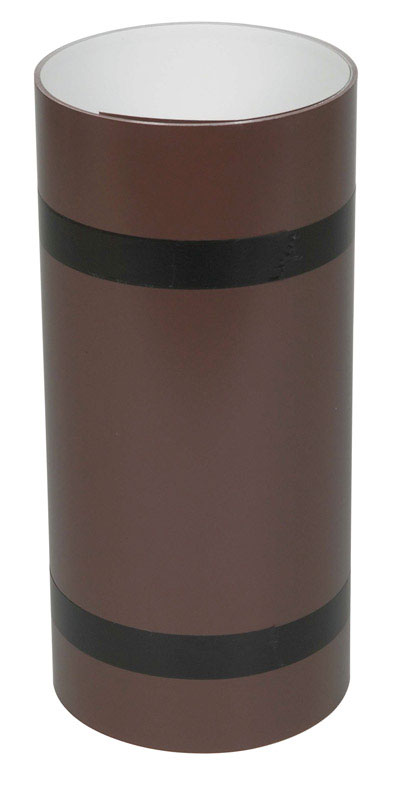 AMERIMAX - Amerimax 14 in. W X 10 ft. L Aluminum Painted Coil Brown/White