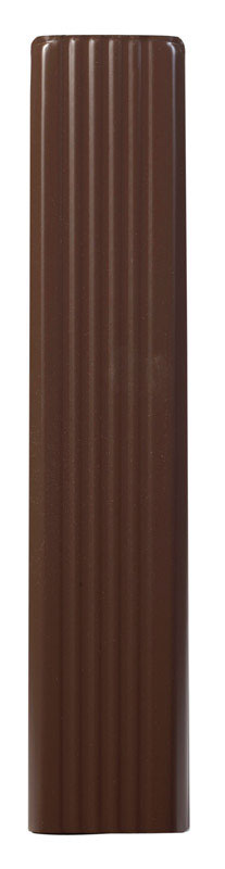 AMERIMAX - Amerimax 3 in. H X 2 in. W X 15 in. L Brown Aluminum K Downspout Extension