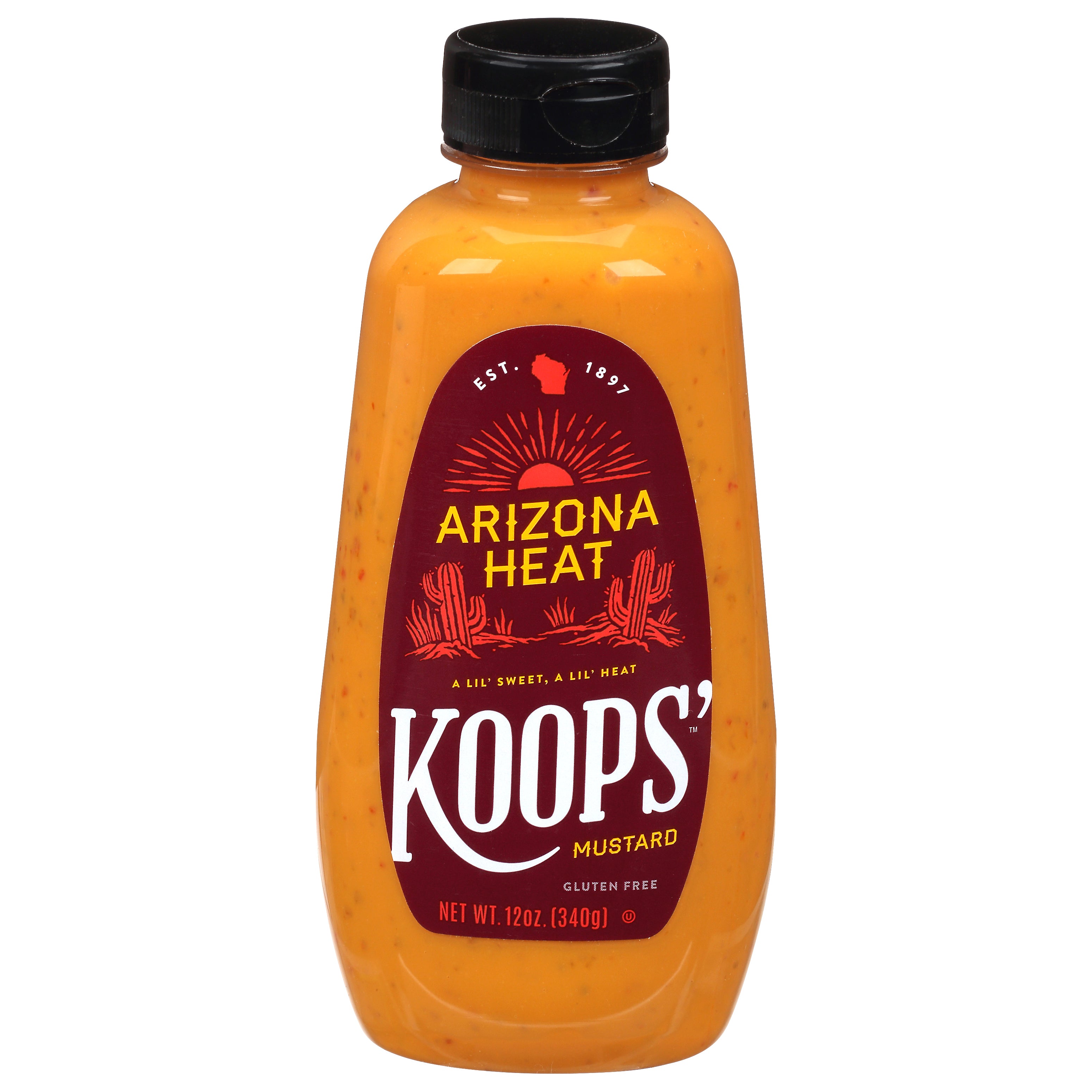 Koops' Arizona Heat Mustard 12 oz - Case of 12