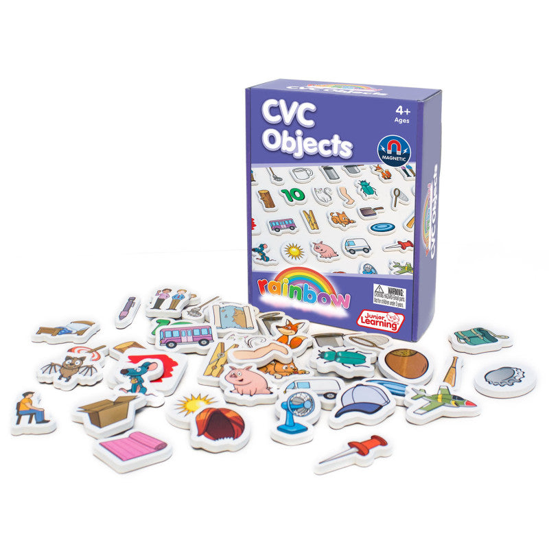 JUNIOR LEARNING - Rainbow CVC Objects