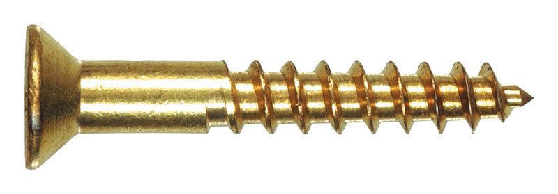 HILLMAN - Hillman No. 8 X 2 in. L Phillips Wood Screws 2 pk - Case of 10