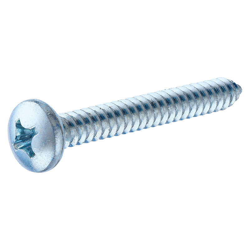 HILLMAN - Hillman No. 8 X 2 in. L Phillips Pan Head Sheet Metal Screws 6 pk - Case of 10