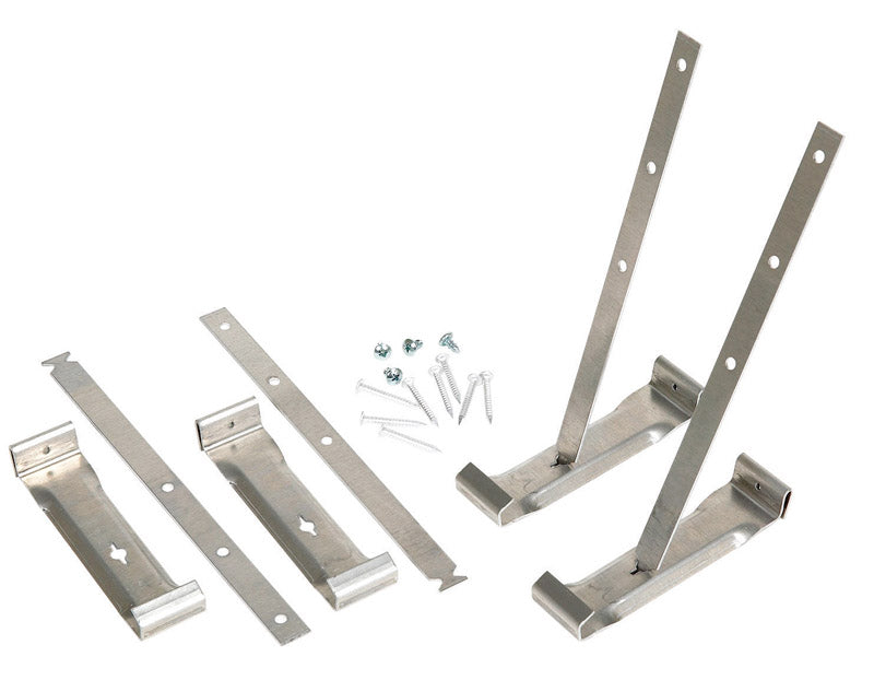 AMERIMAX - Amerimax 0.88 in. H X 1.25 in. W X 4.25 in. L Metallic Galvanized Steel K Gutter Hanger and Strap