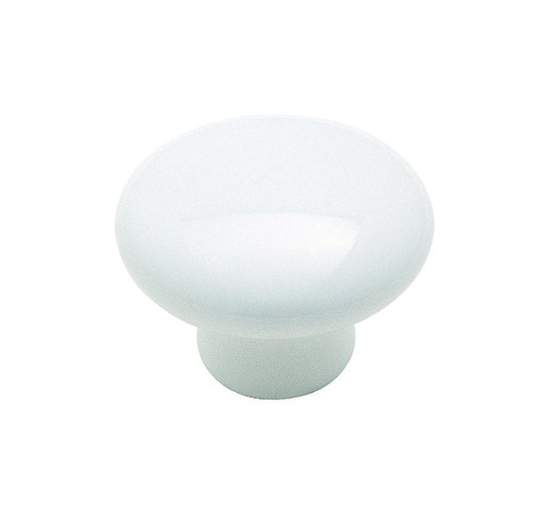 AMEROCK - Amerock Allison Round Cabinet Knob 1-1/4 in. D 15/16 in. Flat 1 pk