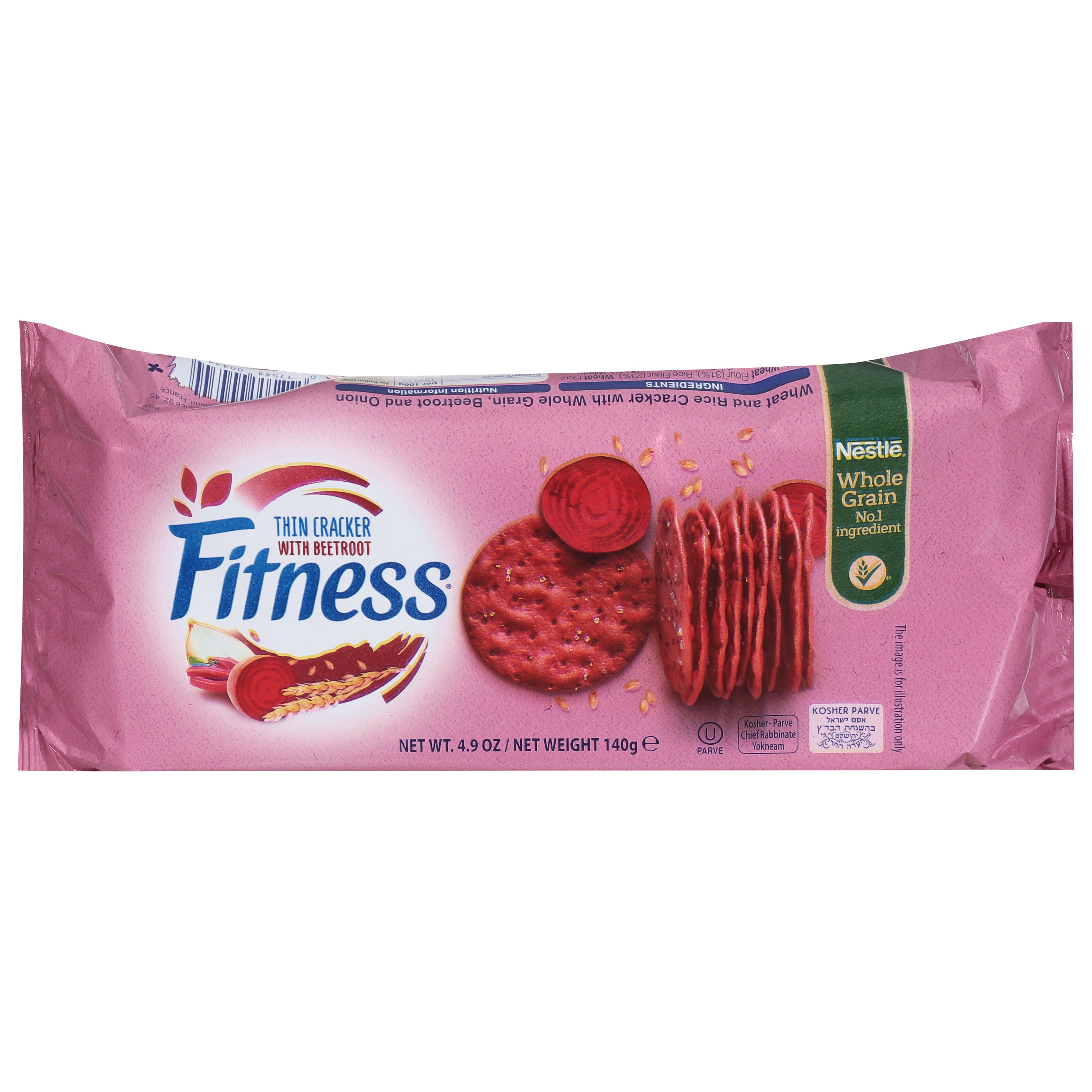 Fitness Thin Cracker with Beetroot 4.9 oz - Case of 16