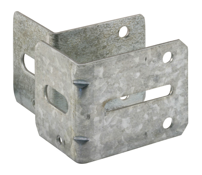 PRIME-LINE - Prime-Line 2-3/16 in. W X 2-1/4 & 2-3/4 in. L Steel Bracket