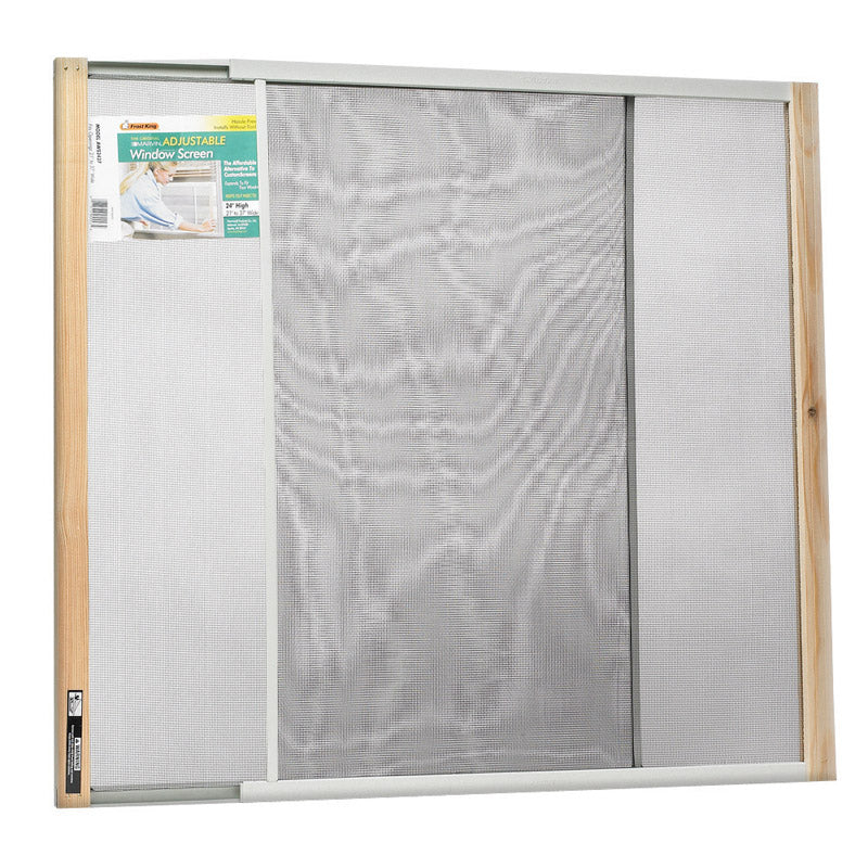 MARVIN - Frost King WB Marvin 21 37 in. W in. Steel Adjustable Window Screen - Case of 12 [AWS2437]