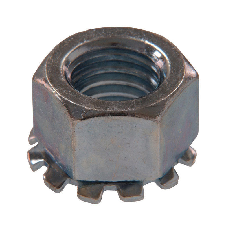 HILLMAN - Hillman 5/16 in. Zinc-Plated Steel SAE Keps Lock Nut 100 pk