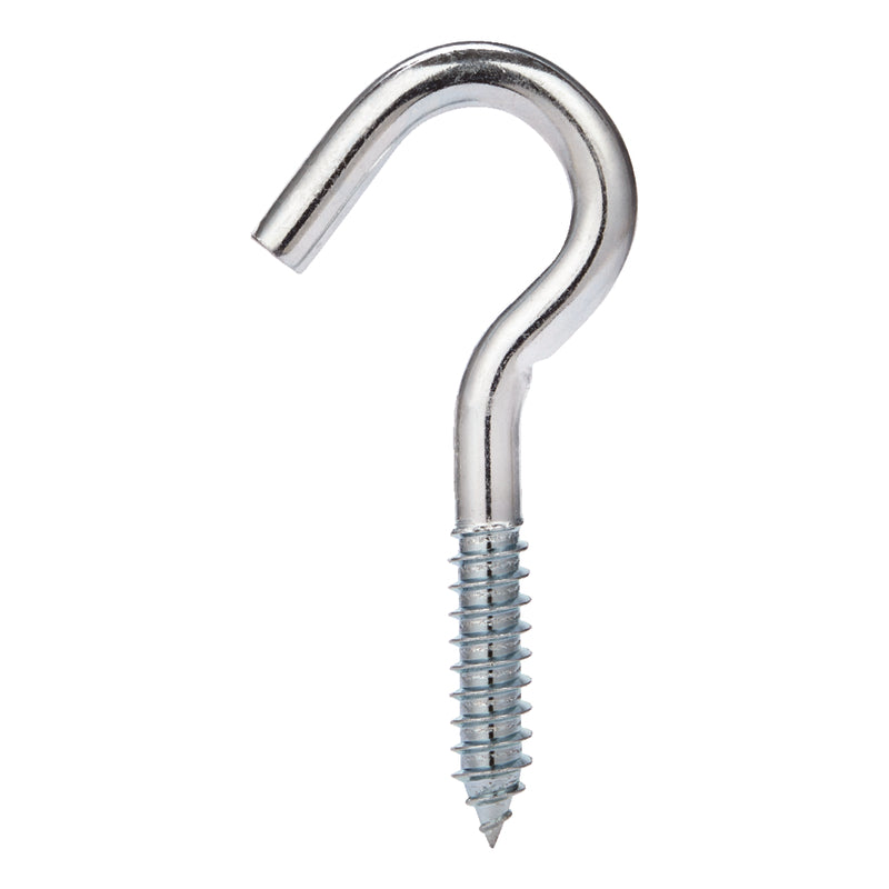 HAMPTON - Hampton Small Zinc-Plated Silver Steel 4.25 in. L Clothesline Hook 300 lb 1 pk - Case of 10