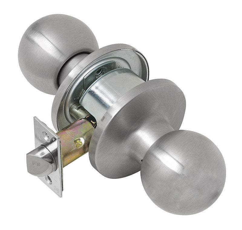 TELL - Tell Empire Satin Stainless Steel Passage Lockset 1-3/4 in.