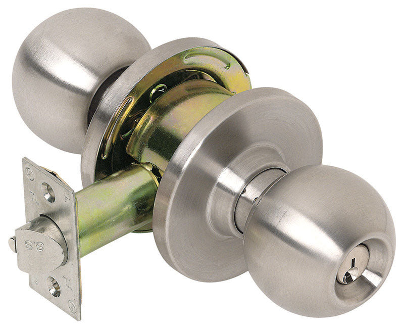 TELL - Tell Cortland Satin Chrome Classroom Lockset 1-3/4 in.