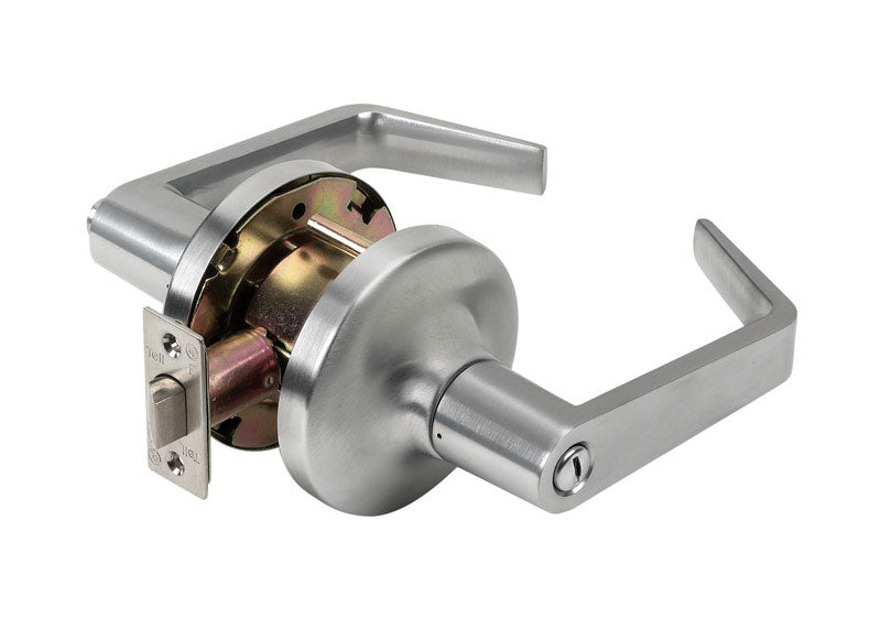 TELL - Tell Cortland Satin Chrome Storeroom Lockset 2 in.