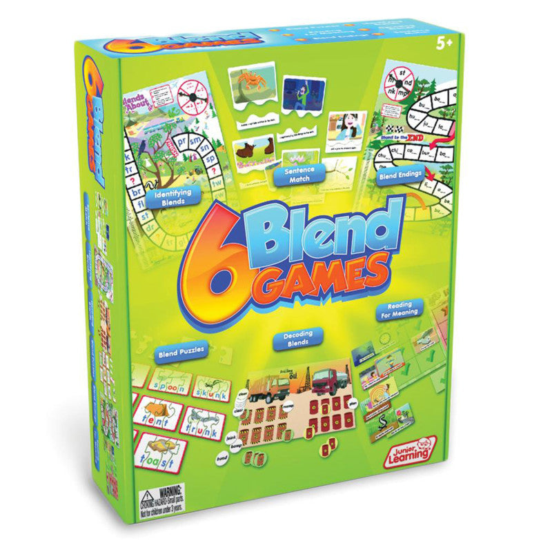 JUNIOR LEARNING - 6 Blend Games