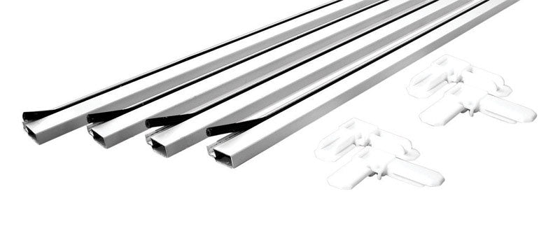 PRIME-LINE - Prime-Line White Aluminum 5/16 in. W X 36 in. L Screen Frame Kit 1 pk