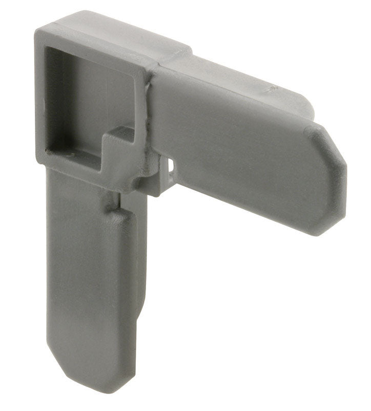 PRIME-LINE - Prime-Line Gray Plastic 7/16 in. W X 3/4 in. L Screen Frame Corner 1 pk