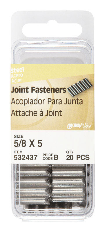 HILLMAN - Hillman 5/8 in. Joint Galvanized Steel Joint Fastener Joint Head - Case of 6 [532437]