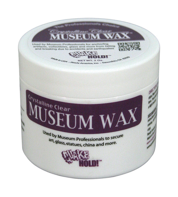 QUAKE HOLD - Quake Hold Clear Museum Wax 1 pk