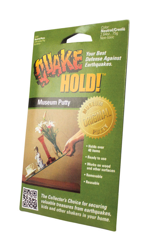 QUAKE HOLD - Quake Hold Cream/Neutral Museum Putty 1 lb 1 pk