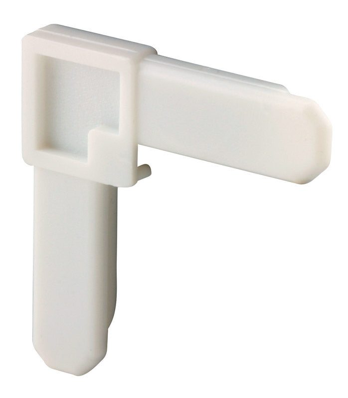 PRIME-LINE - Prime-Line White Plastic 5/16 in. W X 3/4 in. L Screen Frame Corner 1 pk [PL14286]