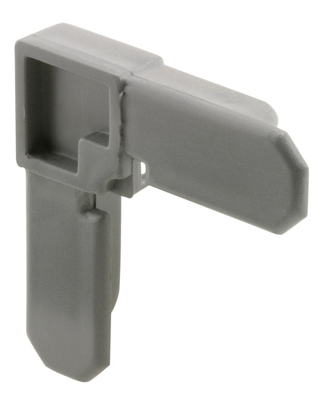 PRIME-LINE - Prime-Line Gray Plastic 3/8 in. W X 3/4 in. L Screen Frame Corner 1 pk