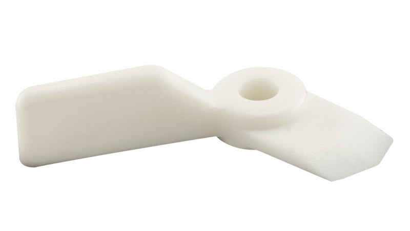 PRIME-LINE - Prime-Line White Nylon Turn Button 0.38 in. H X 3/8 in. W X 9/16 in. L 1 pk