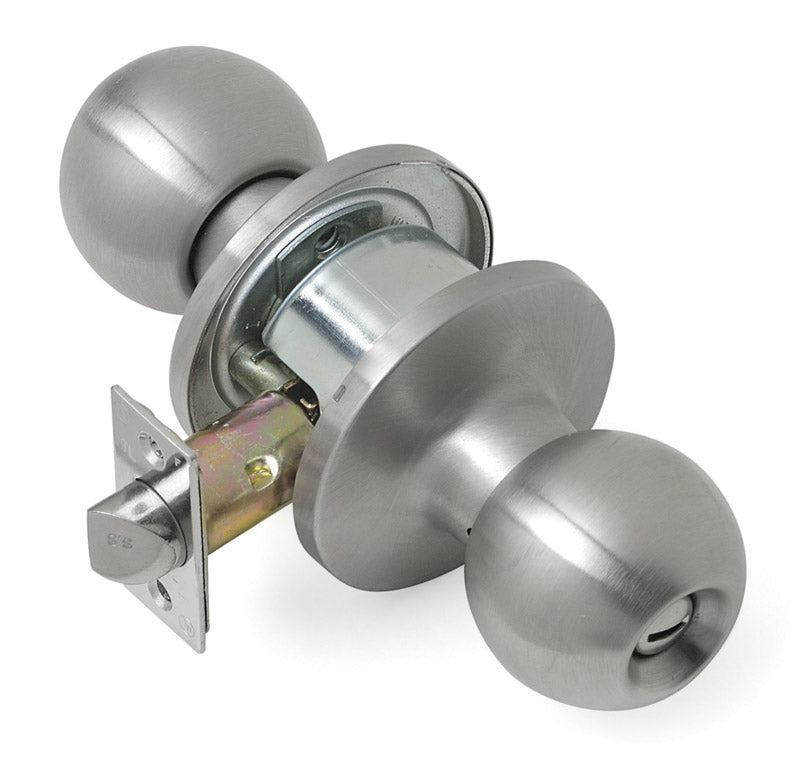 TELL - Tell Cortland Satin Chrome Privacy Lockset 1-3/4 in.