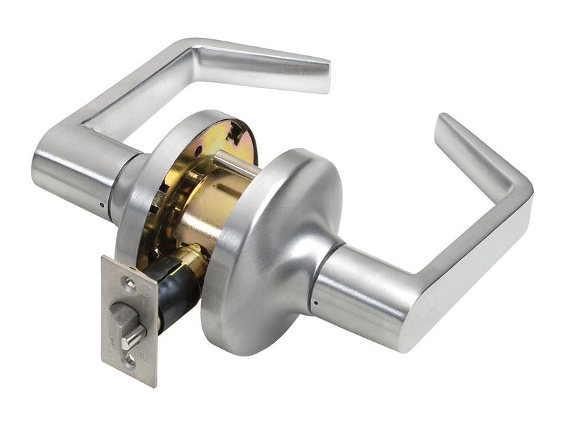 TELL - Tell Cortland Satin Chrome Passage Lockset 2 in. [CL100014]