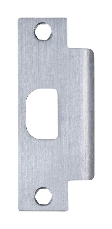 TELL - Tell Satin Silver Stainless Steel Strike Plate 1 pk